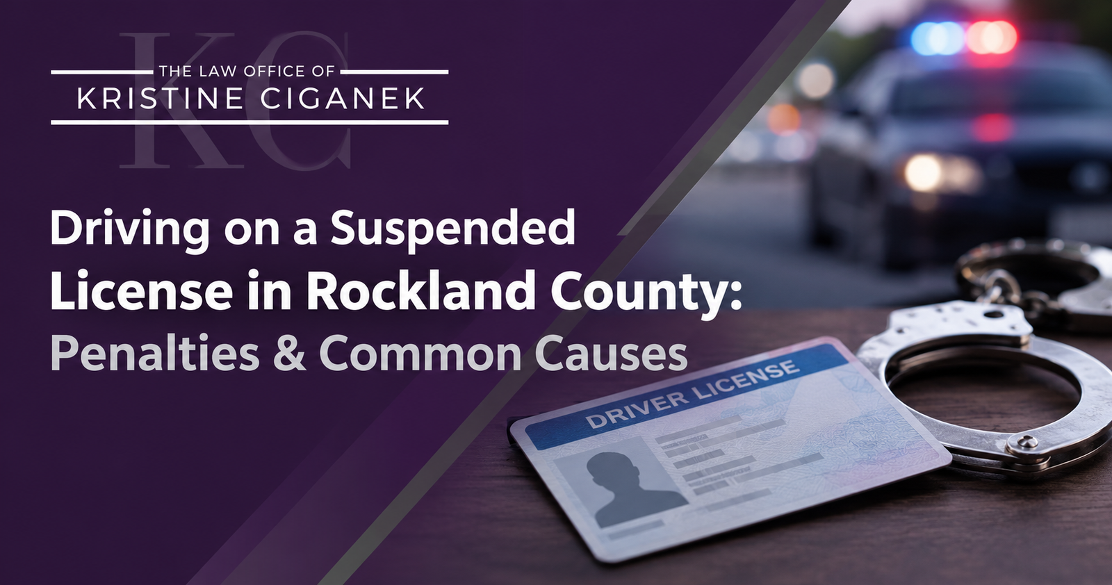 Driving on a Suspended License in Rockland County
