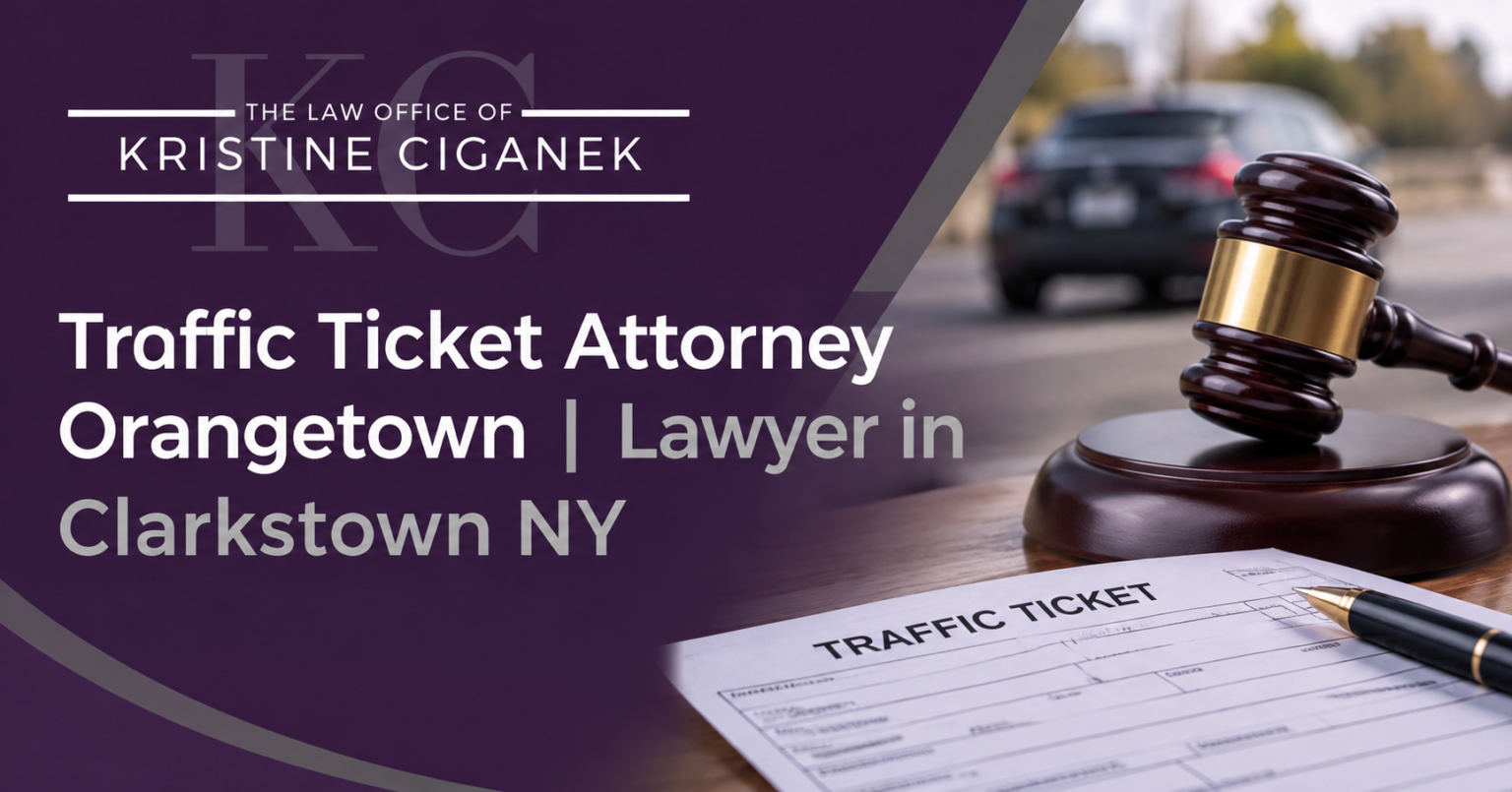 Traffic Ticket Attorney Orangetown